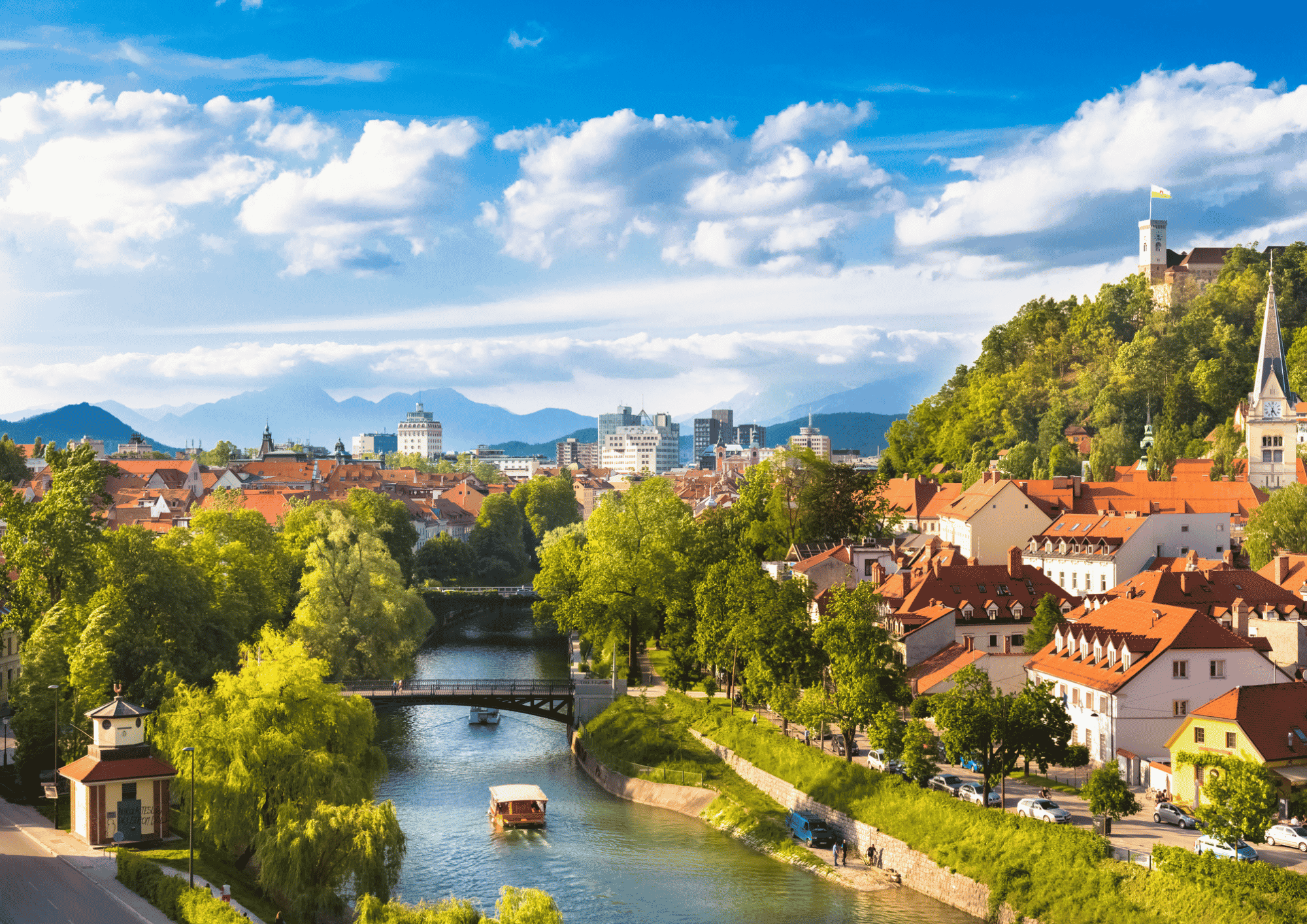 Ljubljana í maí