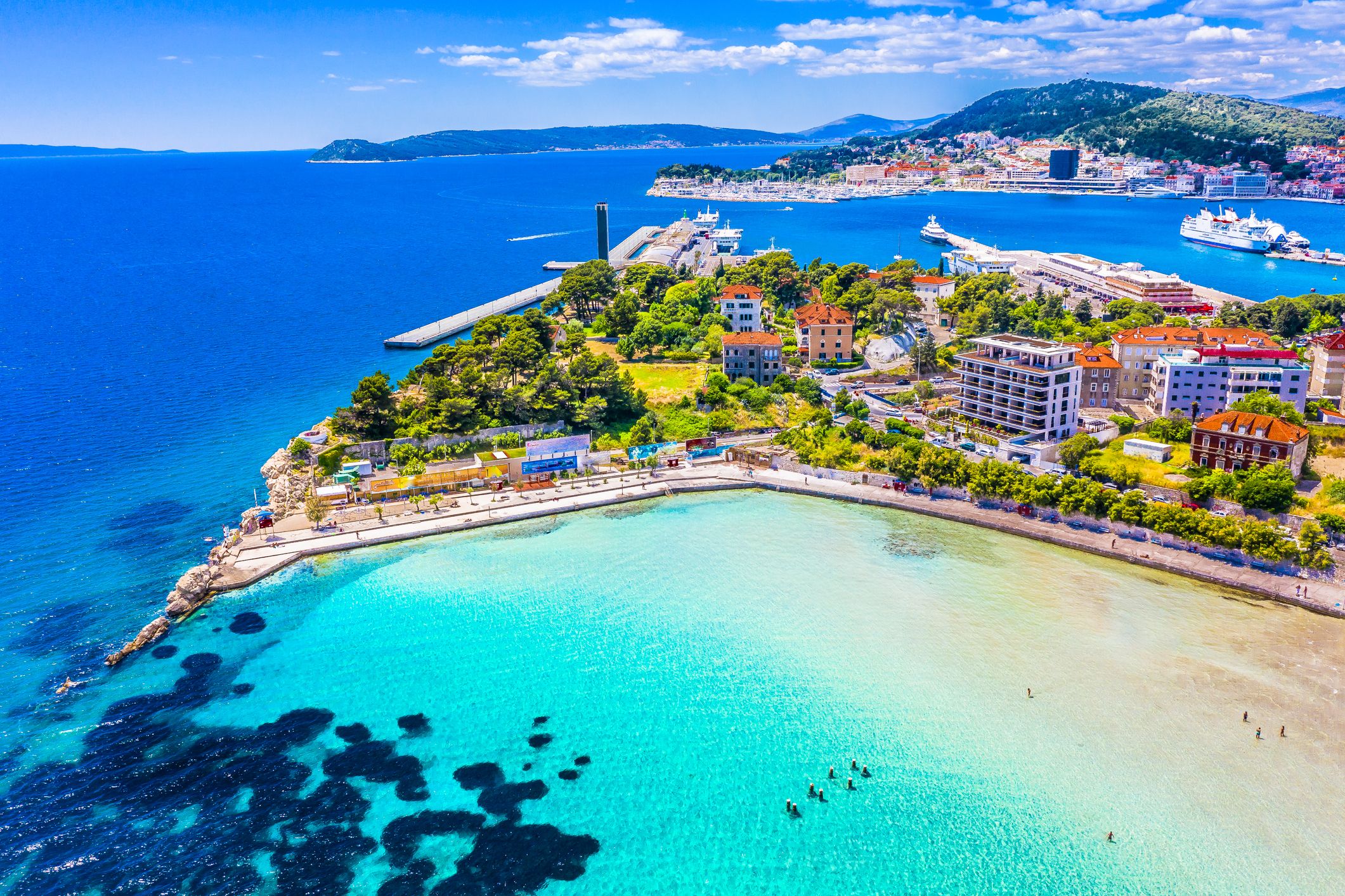Split í október